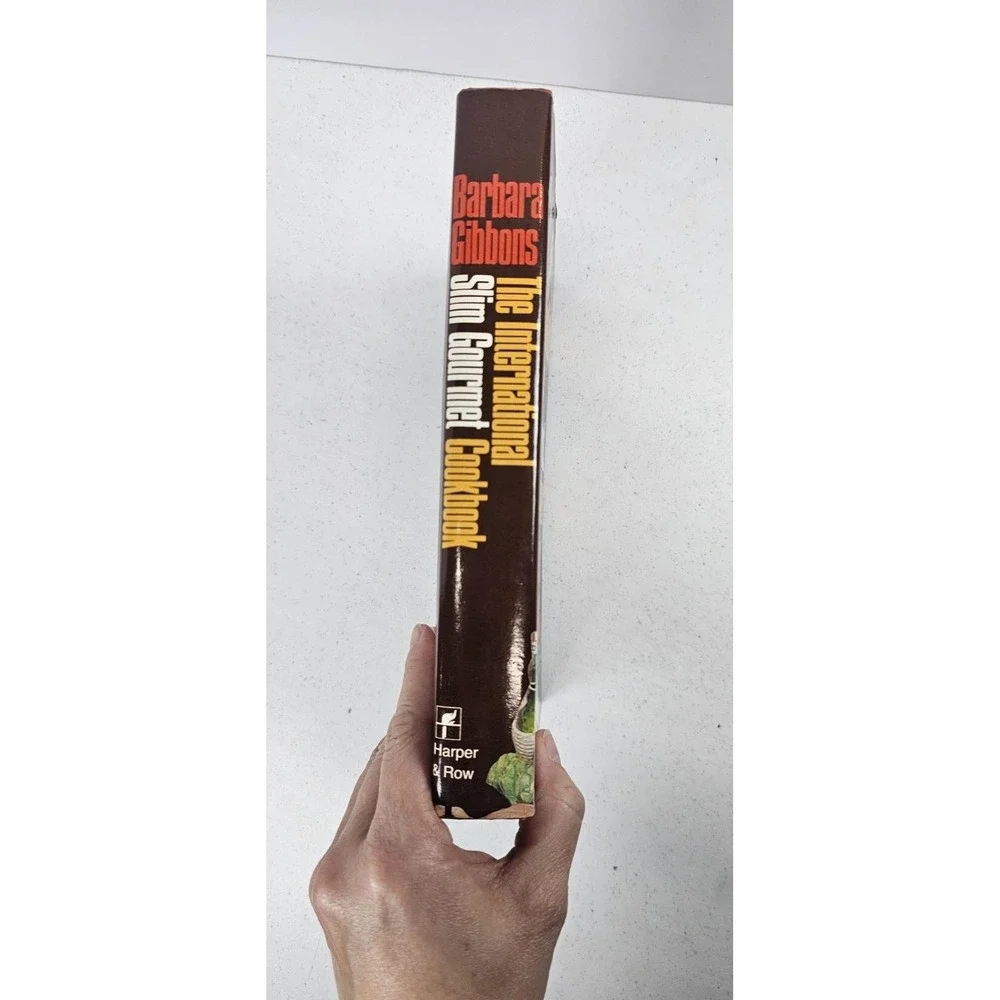 International Slim Gourmet‎ Cookbook Barbara Gibbons HC 1978 Vintage